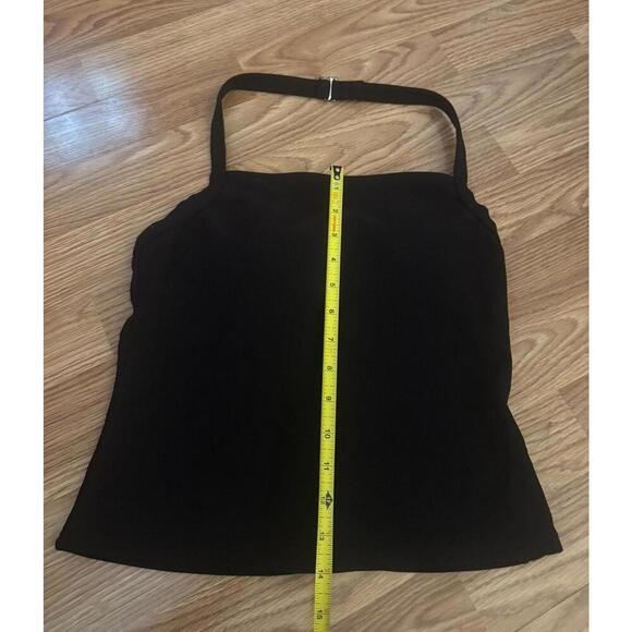 Lands End Halter Tank Swim Top Size 12 - Picture 3 of 8